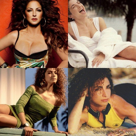 Gloria Estefan Sexy Tits and Ass Photo Collection
