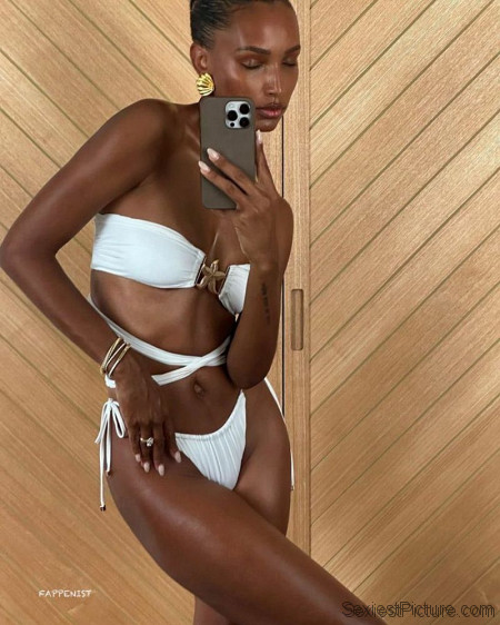 Jasmine Tookes Big Tits Bikini