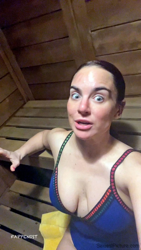 JoJo Levesque Big Tits Sauna