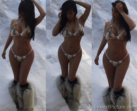 Kim Kardashian thong bikini