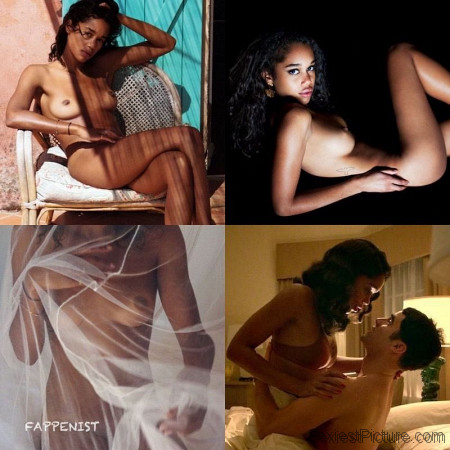 Laura Harrier Nude and Sexy Photo Collection