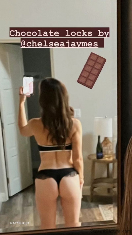 Sasha Pieterse Sexy Ass Thong Bikini