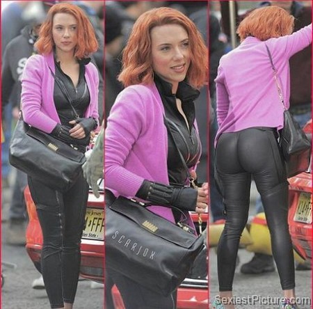 Scarlett Johansson sexy ass public paparazzi
