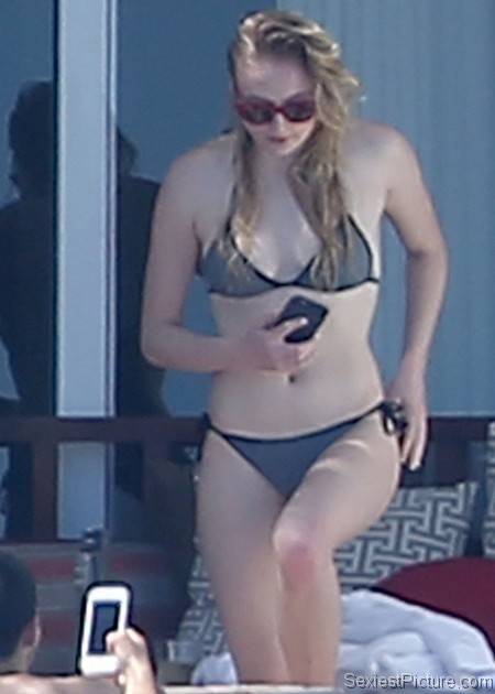 Sophie Turner in a bikini