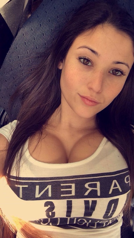 Cute Big Boob Brunette Teen