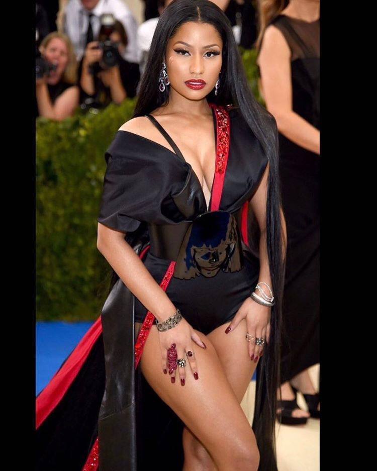 Nicki Minaj At The Met Gala Celebrity Leaks Scandals Leaked Sextapes