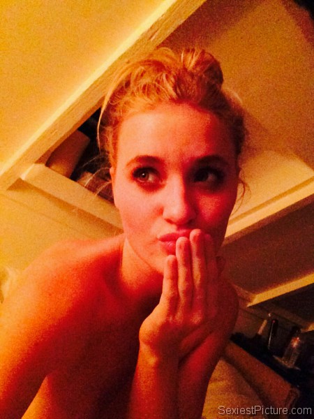 AJ Michalka naked selfie