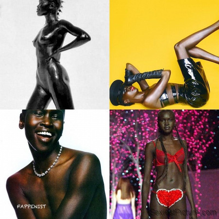 Alek Wek Nude and Sexy Photo Collection