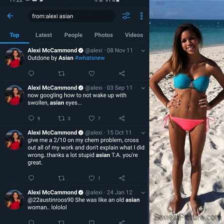 Alexi McCammond Sexy Photo Collection and Racist Tweets