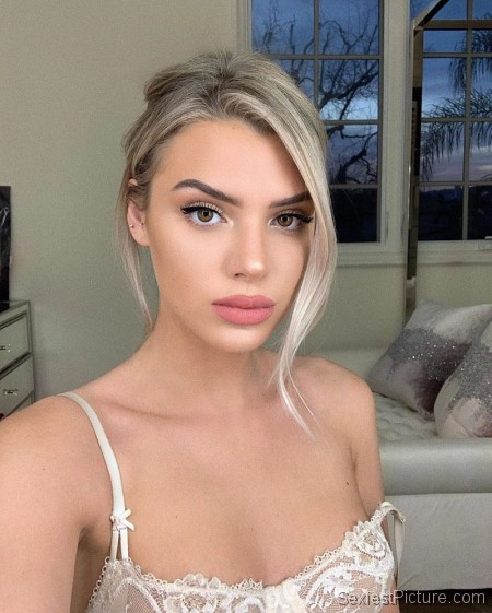 Alissa Violet See Through Bra