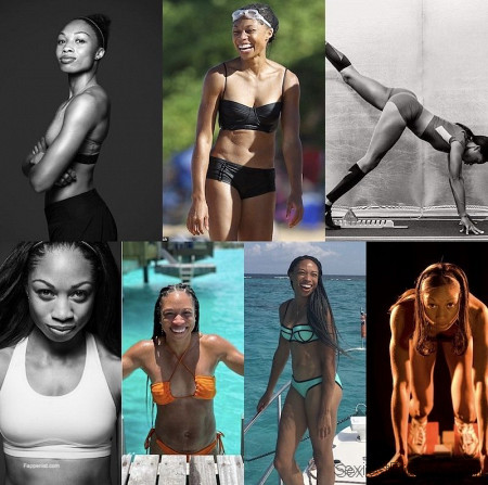 Allyson Felix Sexy Tits and Ass Photo Collection