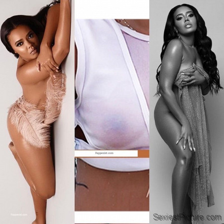 Angela Simmons Nude and Sexy Photo Collection