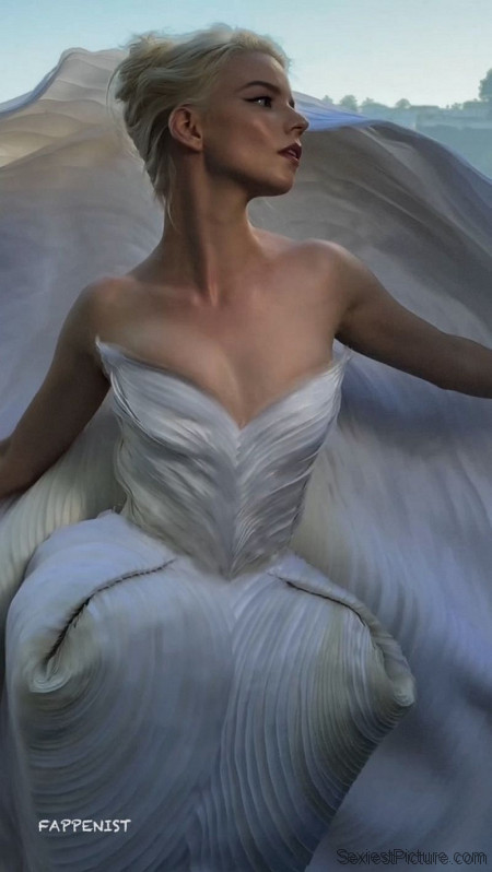 Anya Taylor-Joy Tits BTS of Variety