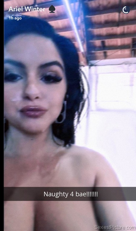 Ariel Winter Nude Horny Snapchat Leaked Celebrity Leaks Scandals Leaked Sextapes