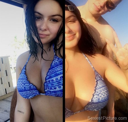 Ariel Winter Sexy Bikini Boobs Cleavage Selfie