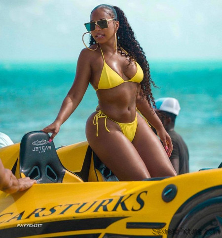 Ashanti Big Tits Bikini