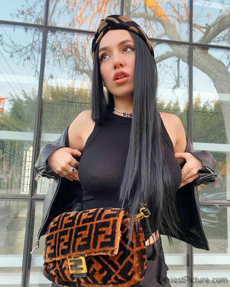 Ava Max Braless Big Tits