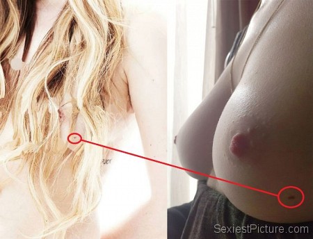 Avril Lavigne Nude Nip Slip Leak