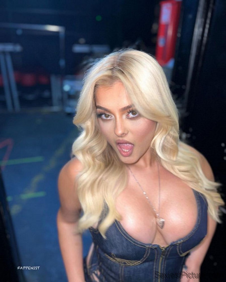 Bebe Rexha Braless Huge Boobs