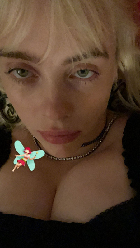 Billie Eilish Big Tits Cleavage