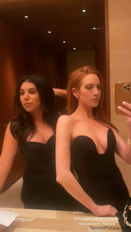 Brittany Snow Braless Boobs
