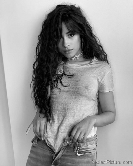 Camila Cabello Braless