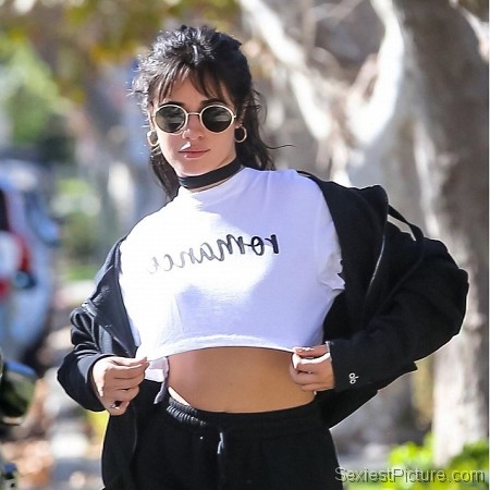 Camila Cabello Braless