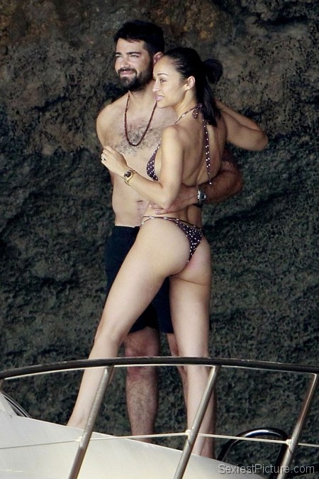 Cara Santana Sexy Thong Bikini