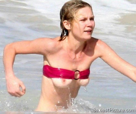 Kirsten Dunst Celebrity Nip Slip