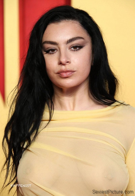 Charli XCX Big Tits Pierced Nipples