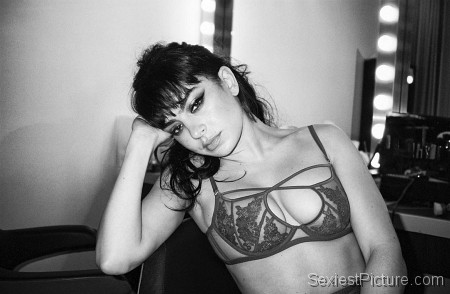 Charli XCX Sexy Bra