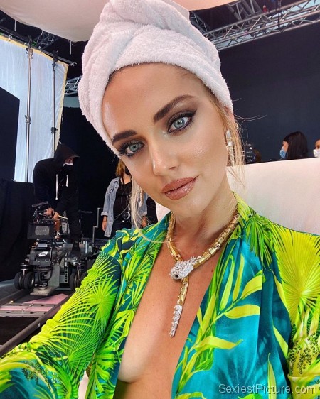 Chiara Ferragni Braless Boobs