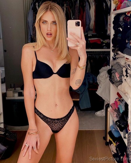 Chiara Ferragni Sexy Lingerie