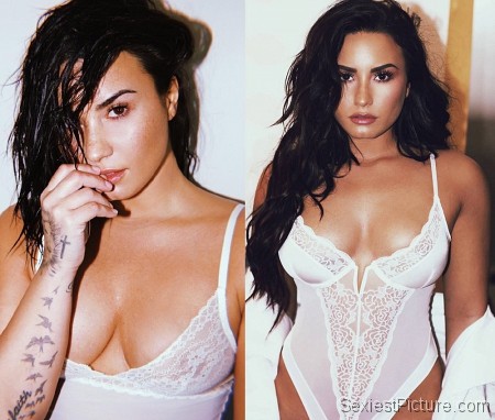 Demi Lovato sexy lingerie