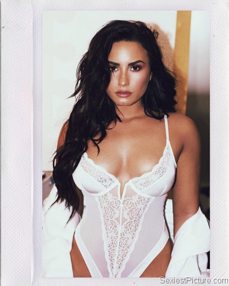 Demi Lovato sexy new lingerie photo
