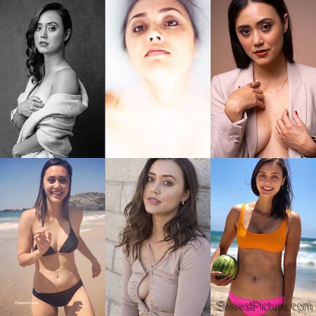 Dia Frampton Topless and Sexy Photo Collection