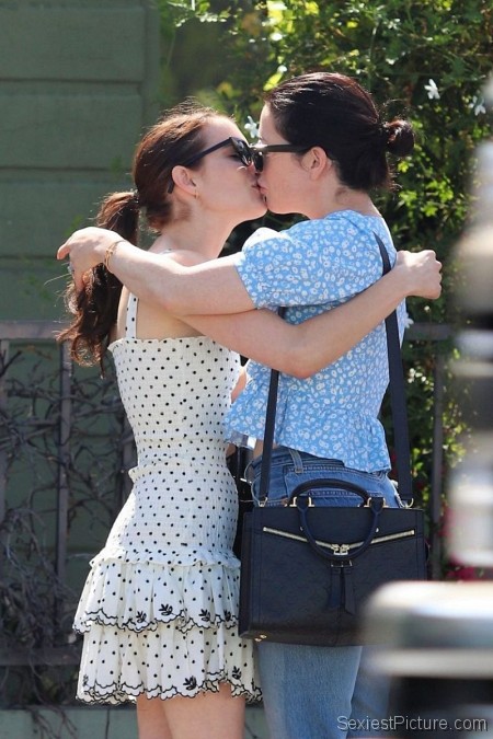 Emma Roberts and Brit Elkin Caught Kissing