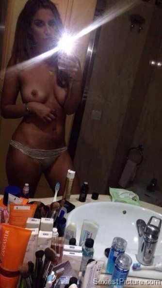 Ferne McCann nude topless boobs panties selfie fappening leaked