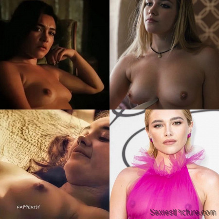 Florence Pugh Nude Tits Nipples Collection