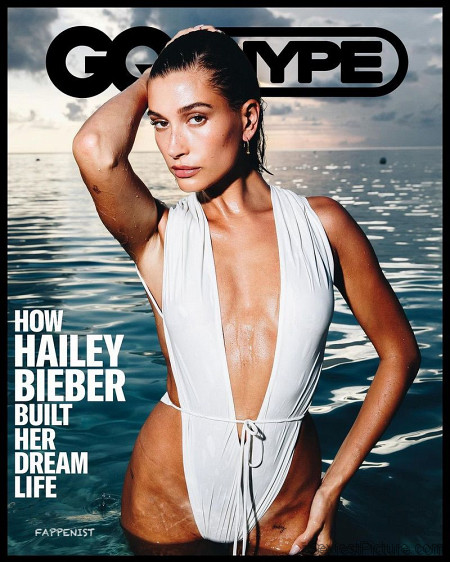Hailey Bieber Big Tits GQ Photoshoot