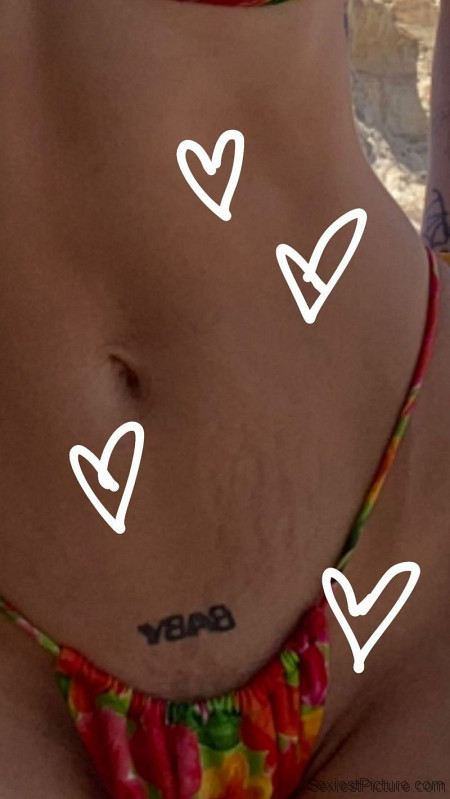 Halsey Sexy Thong Bikini