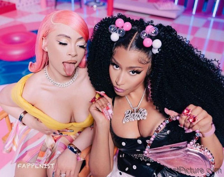 Ice Spice and Nicki Minaj Big Tits