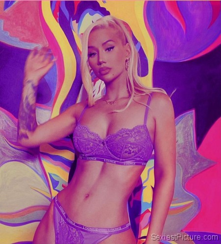 Iggy Azalea Sexy See Through Lingerie