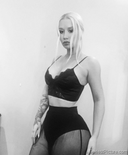 Iggy Azalea in sexy lingerie