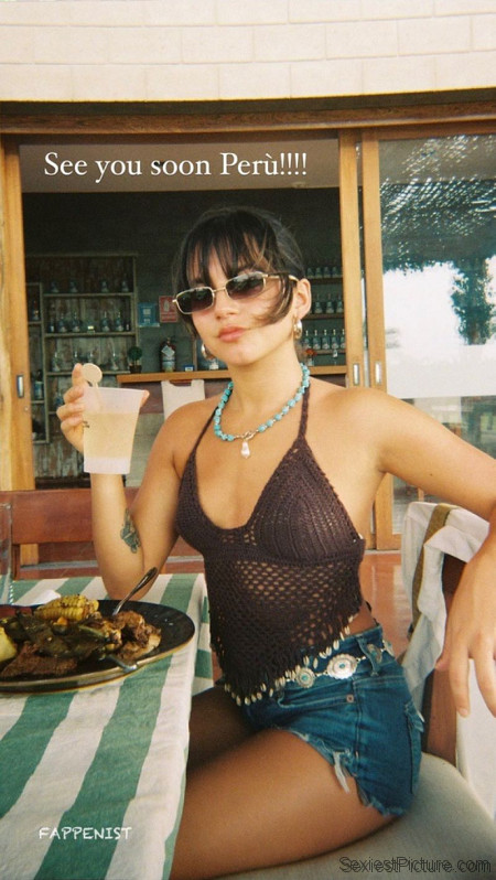 Isabela Merced Braless Tits