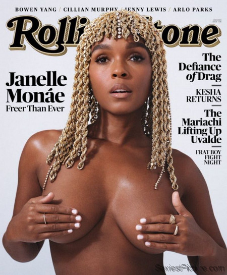 Janelle Monae Topless