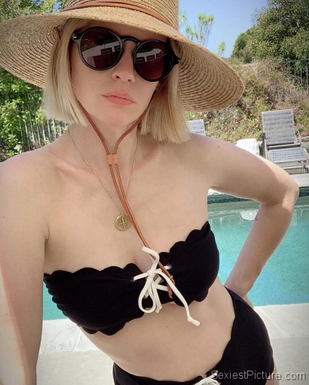 January Jones Sexy Bikini