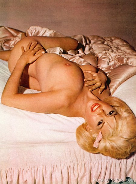 Jayne Mansfield nude naked bed boobs big tits