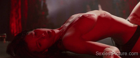 Jessica Biel nude scene naked topless stripper boobs big tits