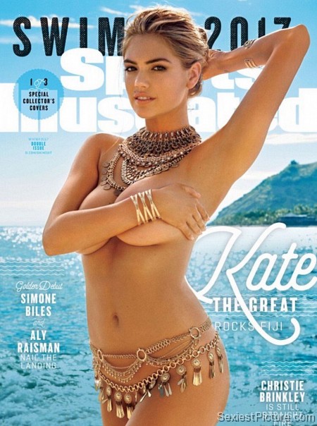 Kate Upton 2017 topless Sports Illustrated Swimsuit Cover